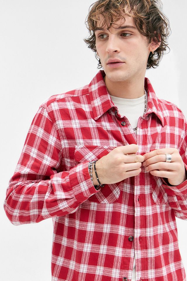 BDG Red & White Check Shirt #2