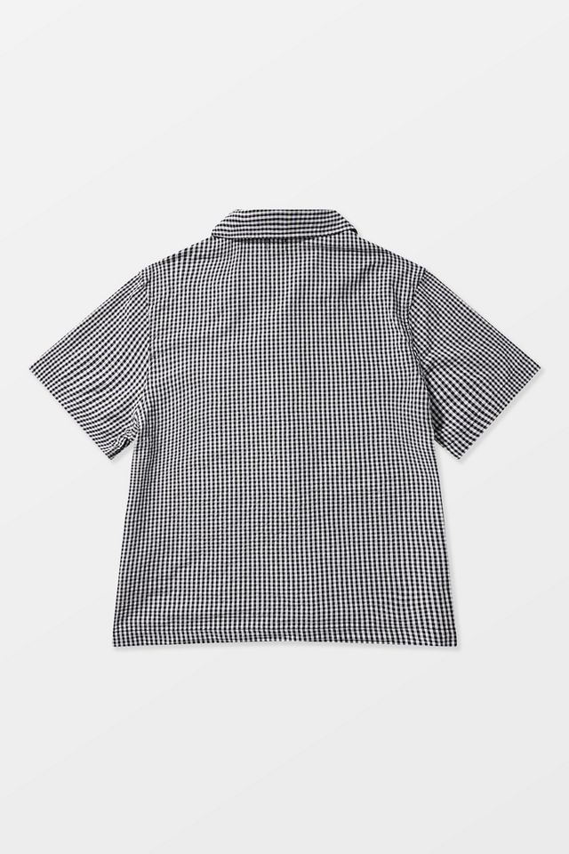 BDG Black Khari Gingham Shirt #8
