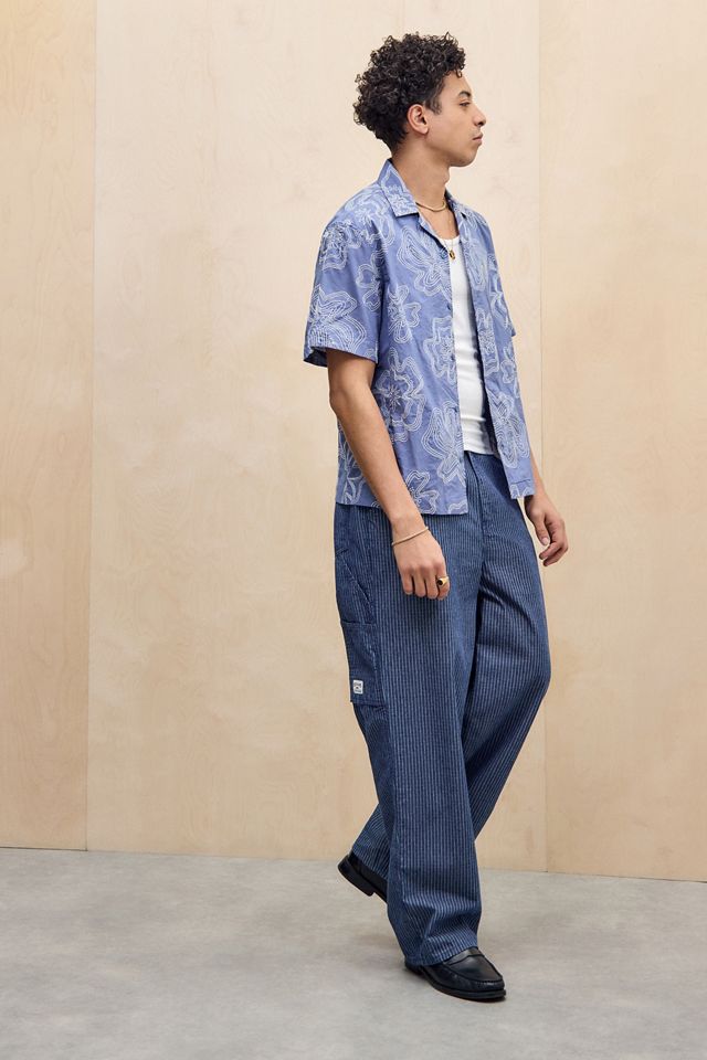 BDG Blaues Sencha Kurzarmhemd #2
