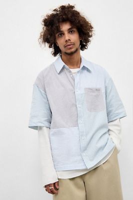 Camisa de Patchwork de Seersucker Rani BDG