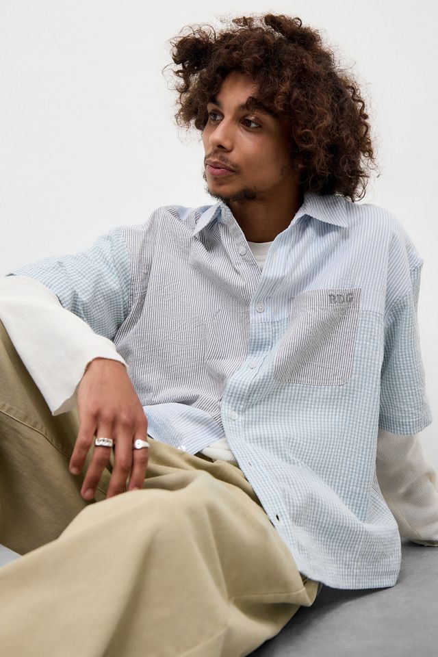 Camicia Patchwork in Seersucker Rani di BDG #1