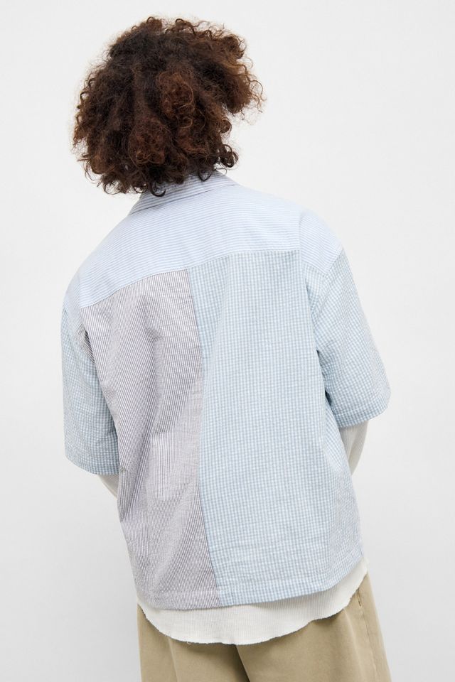 Camicia Patchwork in Seersucker Rani di BDG #4