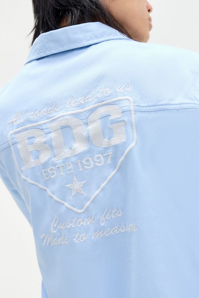 Camicia da meccanico BDG azzurro chiaro #1