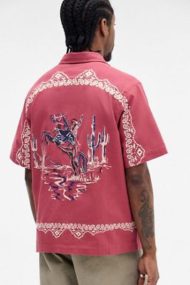 Camicia con ricamo Western BDG