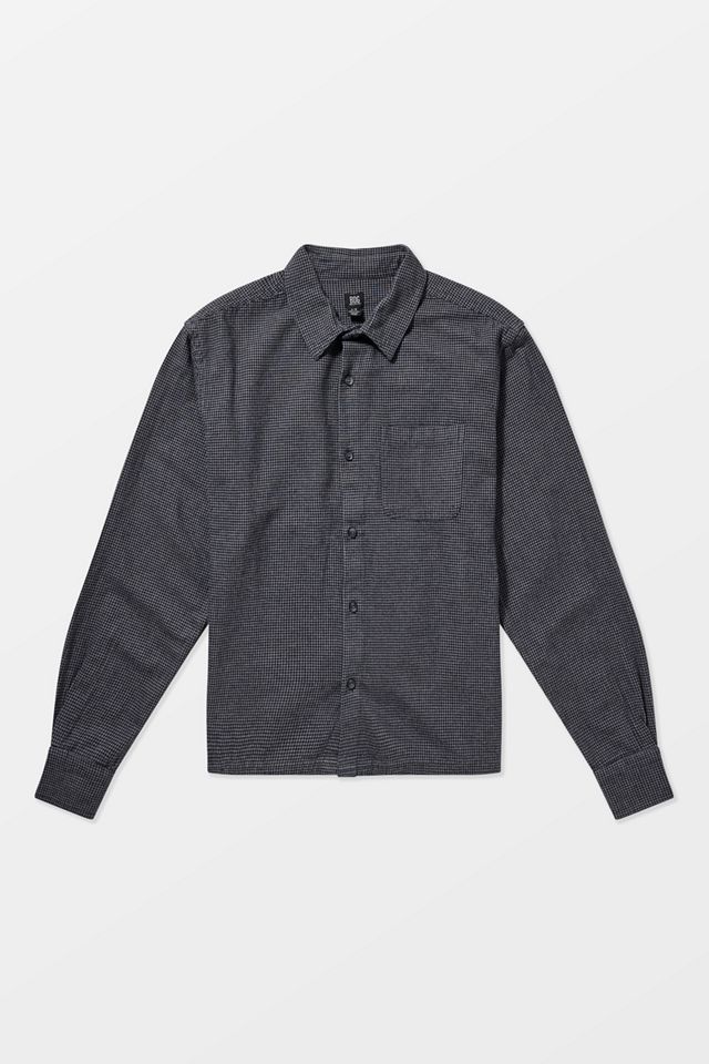 BDG Grey Reggie Houndstooth Shirt #4