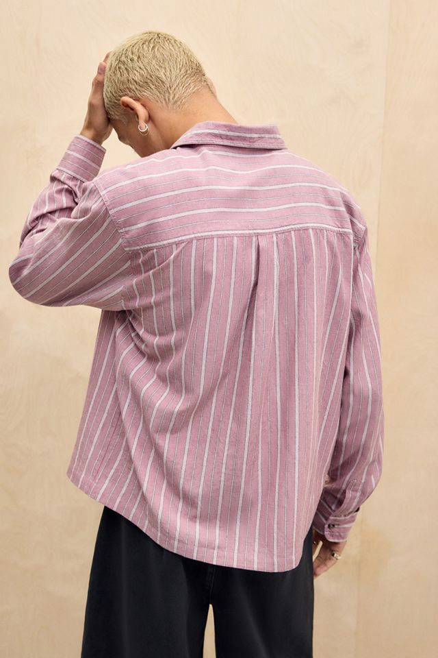 BDG Rose Stripe Long Sleeve Shirt #3