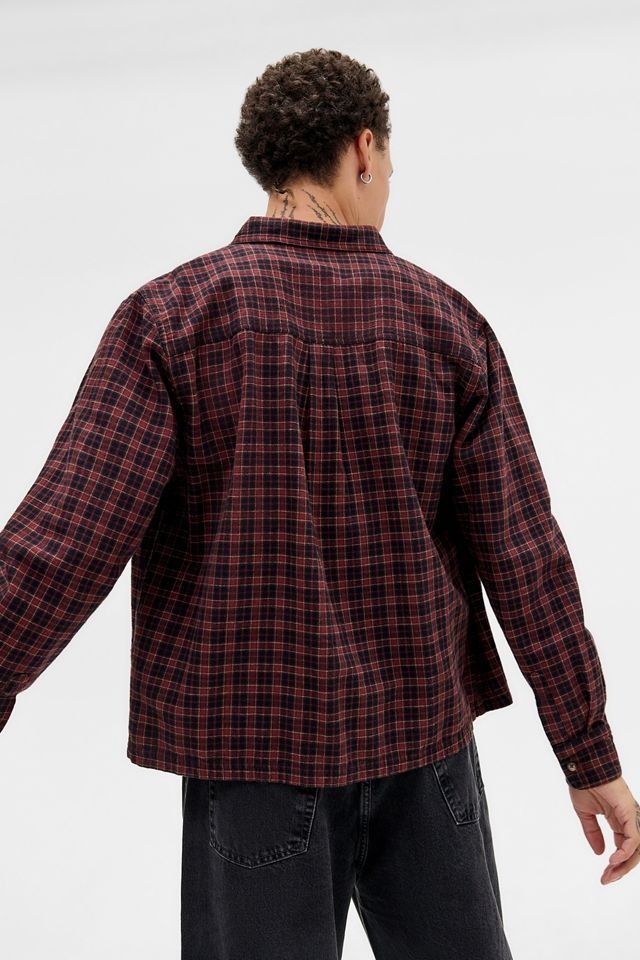 Camicia a quadri Reggie bordeaux BDG #3