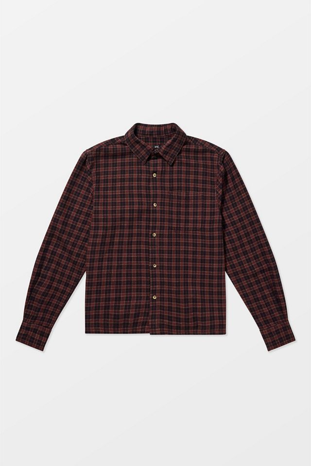 Camicia a quadri Reggie bordeaux BDG #6