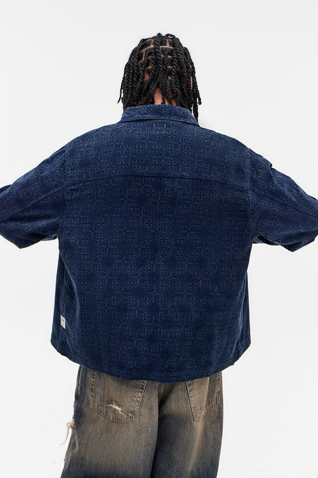 Veste chemise en velours côtelé géométrique Ezra BDG #3