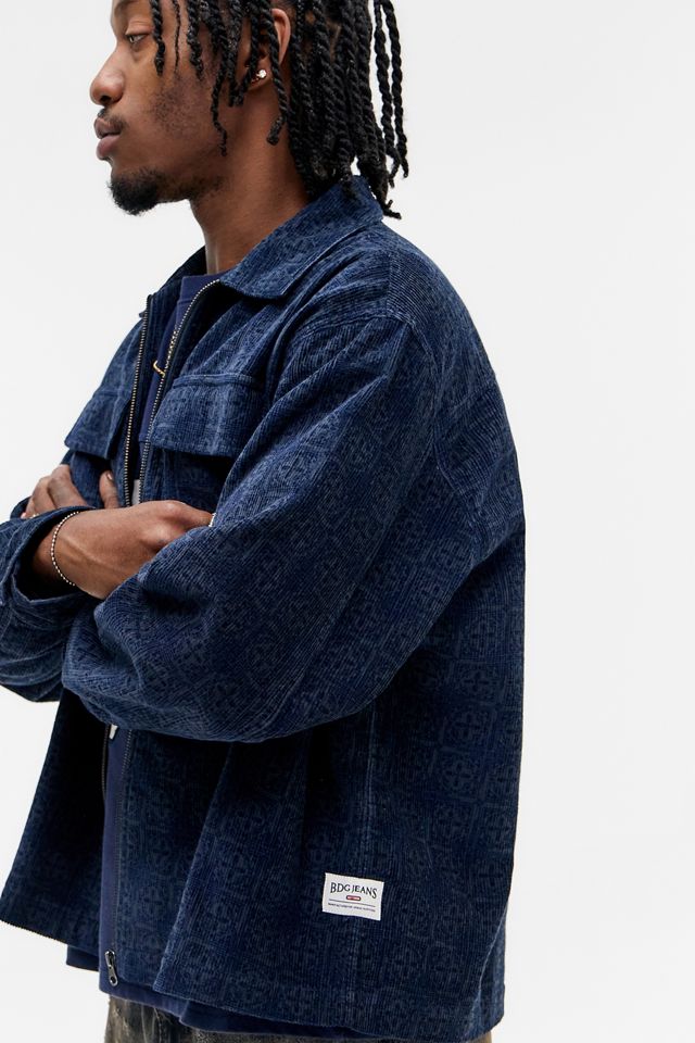 Veste chemise en velours côtelé géométrique Ezra BDG #4