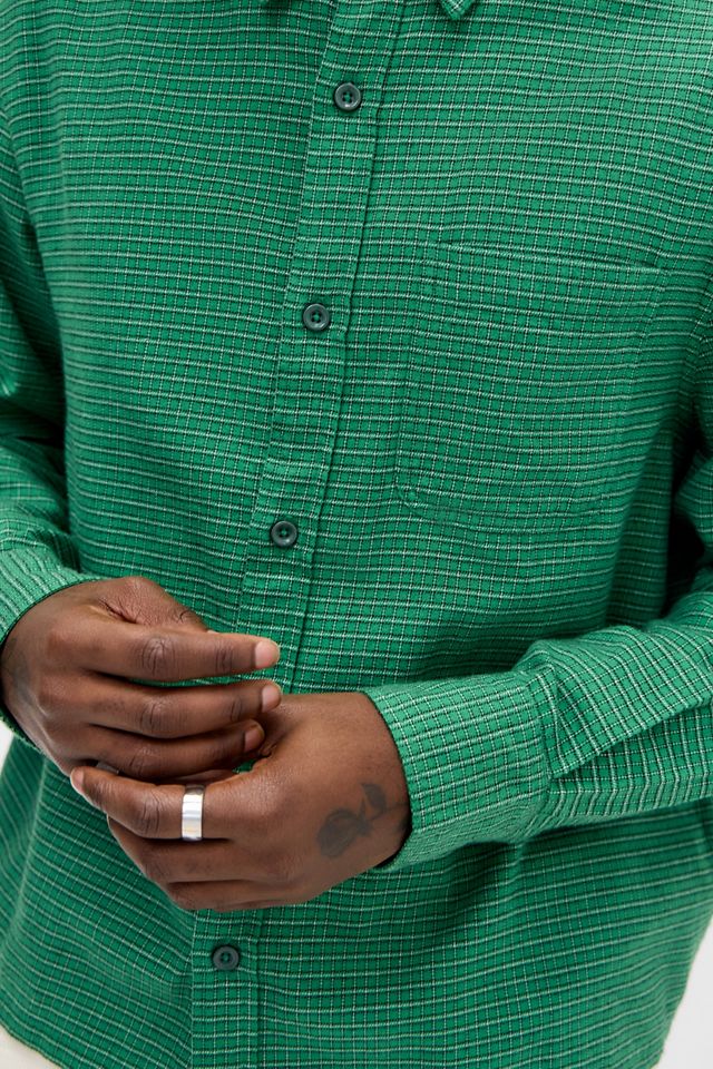 Camisa de Manga Larga a Cuadros BDG Green Reggie #2