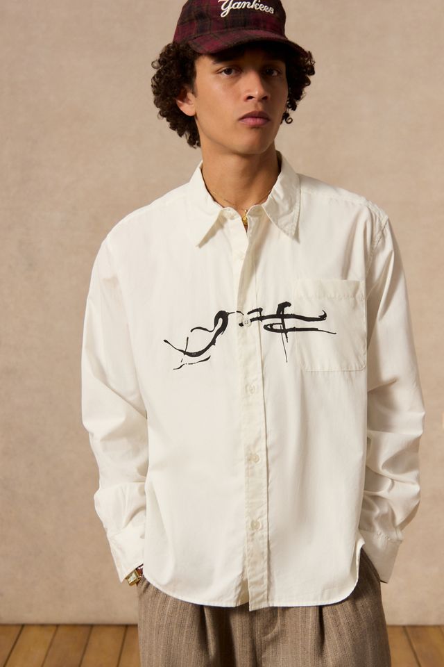 Loom White Pop Scribble Shirt #1