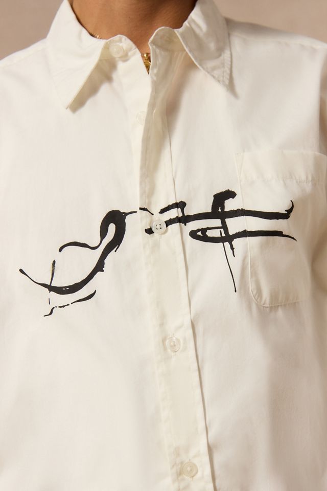 Loom White Pop Scribble Shirt #2
