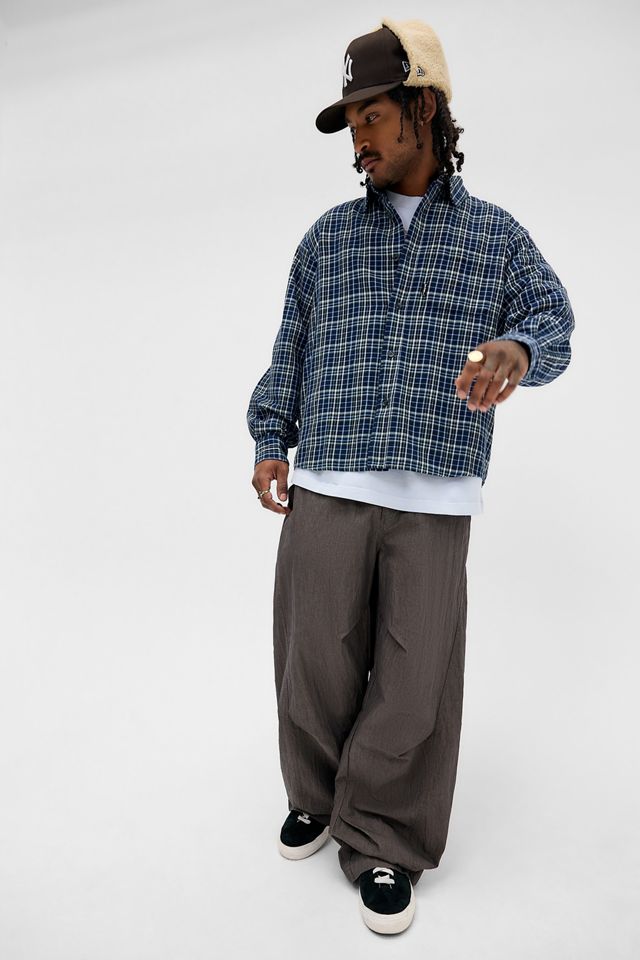 iets frans... Chemise à carreaux bleu Lenn #1