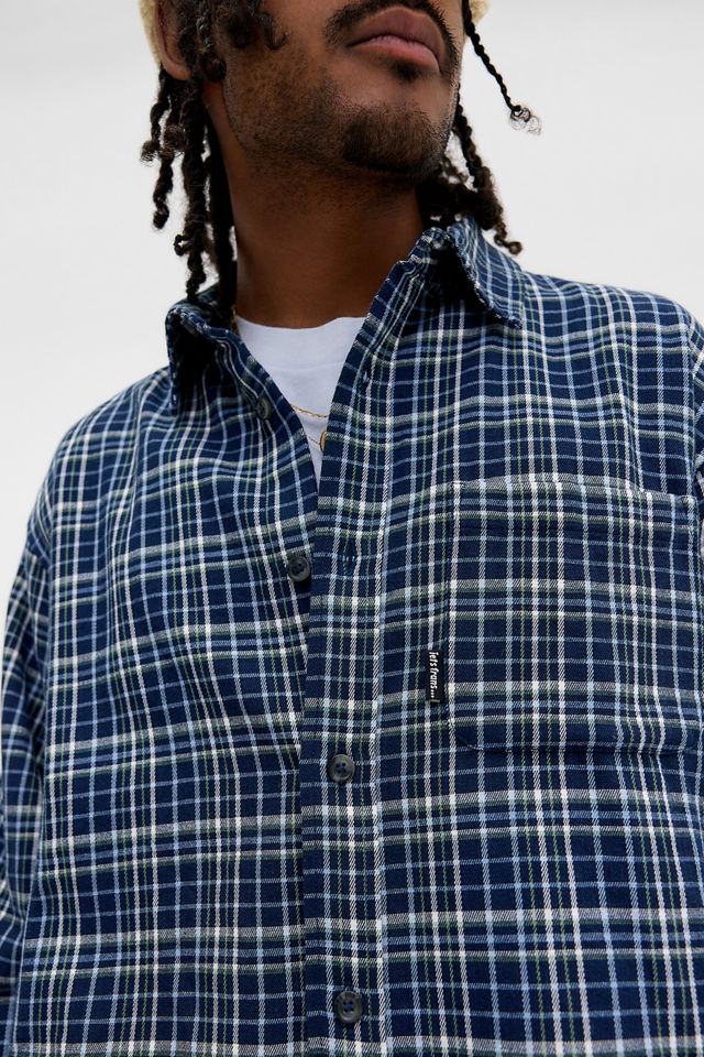 iets frans... Chemise à carreaux bleu Lenn #2