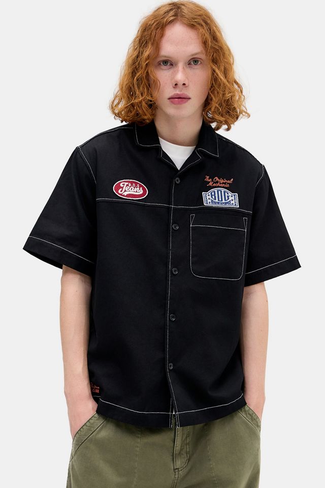 BDG Black Auto Mechanic Shirt #1