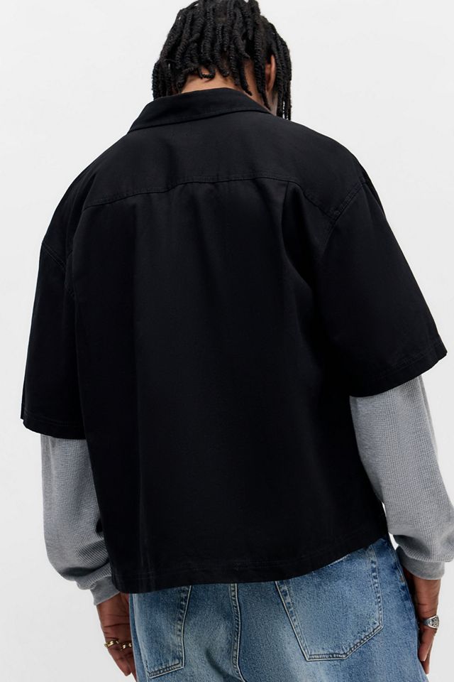 BDG Black 2-in-1 Mechanic Shirt #3