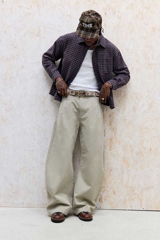 Chemise brossée à manches longues à carreaux Arlo BDG #1