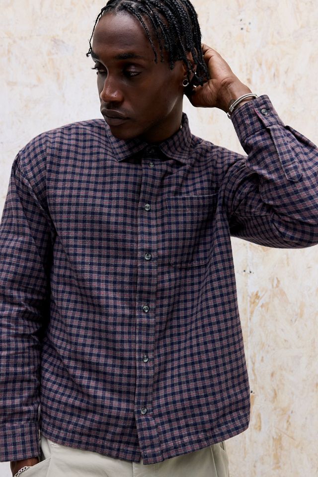Chemise brossée à manches longues à carreaux Arlo BDG #2
