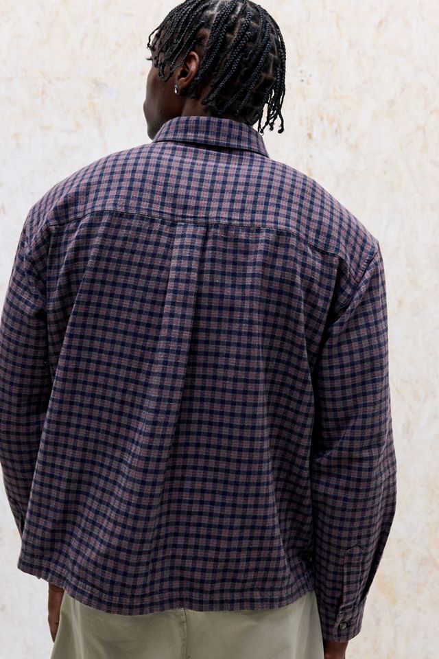 Chemise brossée à manches longues à carreaux Arlo BDG #3
