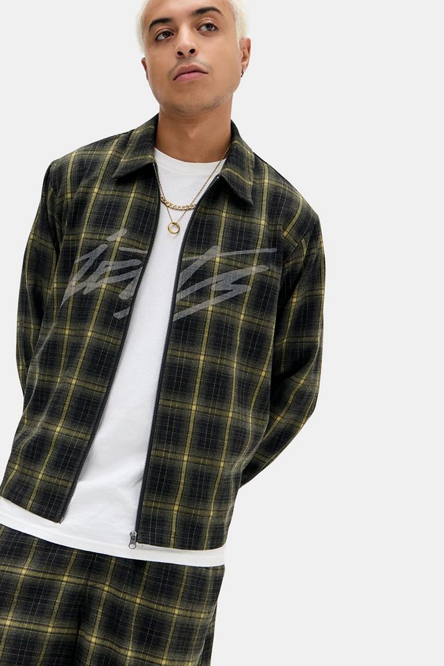 iets frans... Camicia con Zip e Graffiti a Quadri #1