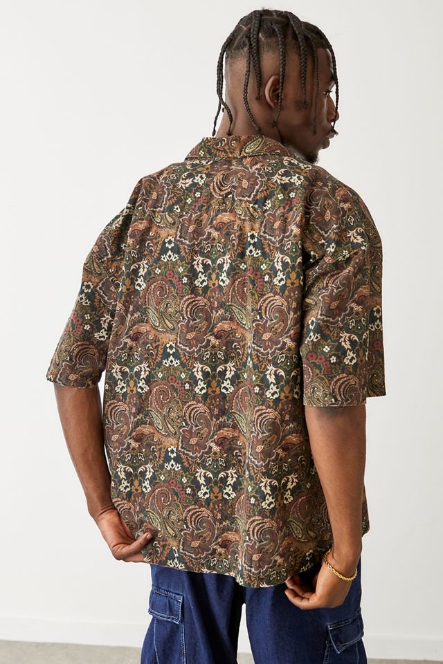 BDG Paisley Camisa de manga corta #1