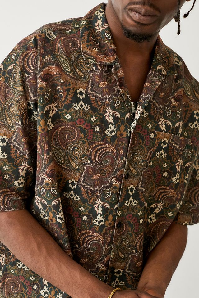 BDG Paisley Camisa de manga corta #2