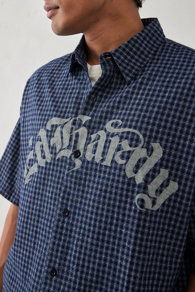 Ed Hardy UO Exclusive Check Skull & Rose Shirt #2