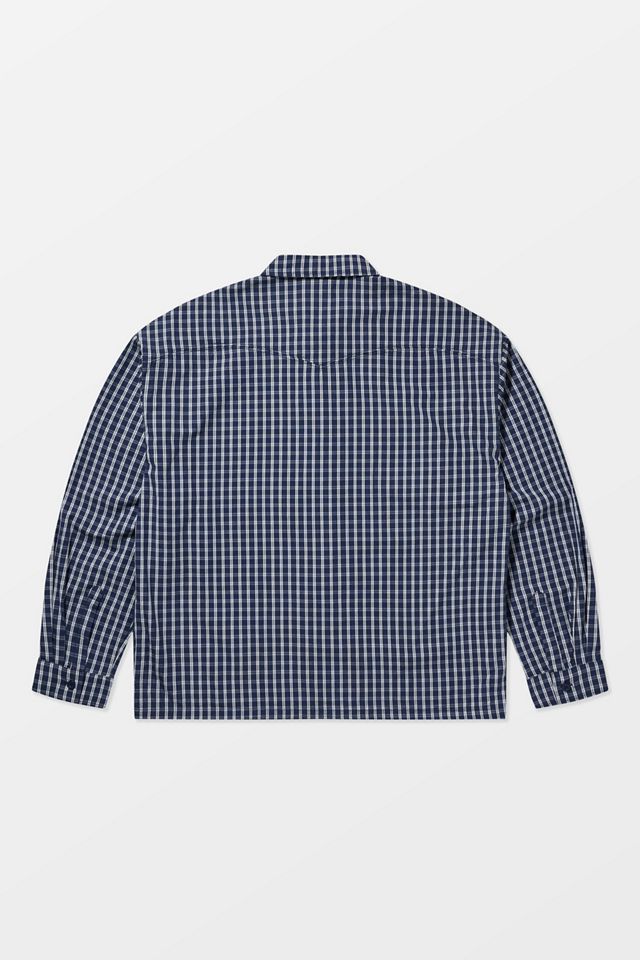 Ed Hardy UO Exclusive Gothic Check Long Sleeve Shirt #7