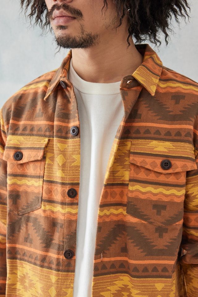 Passenger Woodland Jacquard Overshirt #1
