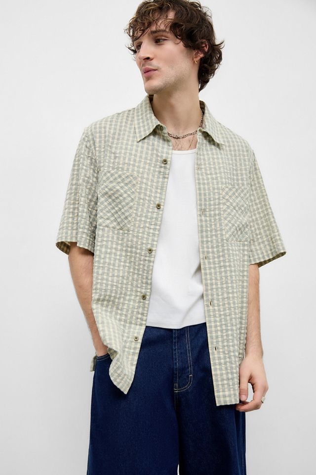 BDG Check Seersucker Shirt #1