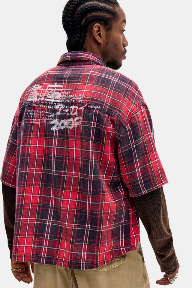 Archivis Arlo Tartan Langarm-Lagenshirt #3