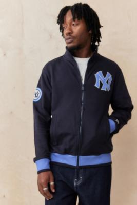 New Era UO Exclusive NY Yankee Track Top - Navy L at Urban Outfitters