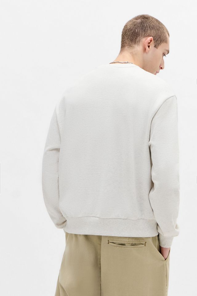 Sudadera Gris Jaspeado Bordada New Era #3