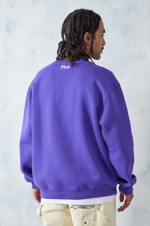 FILA x Dukes Cupboard UO Exclusive Sweat-shirt Mogley Violet #1