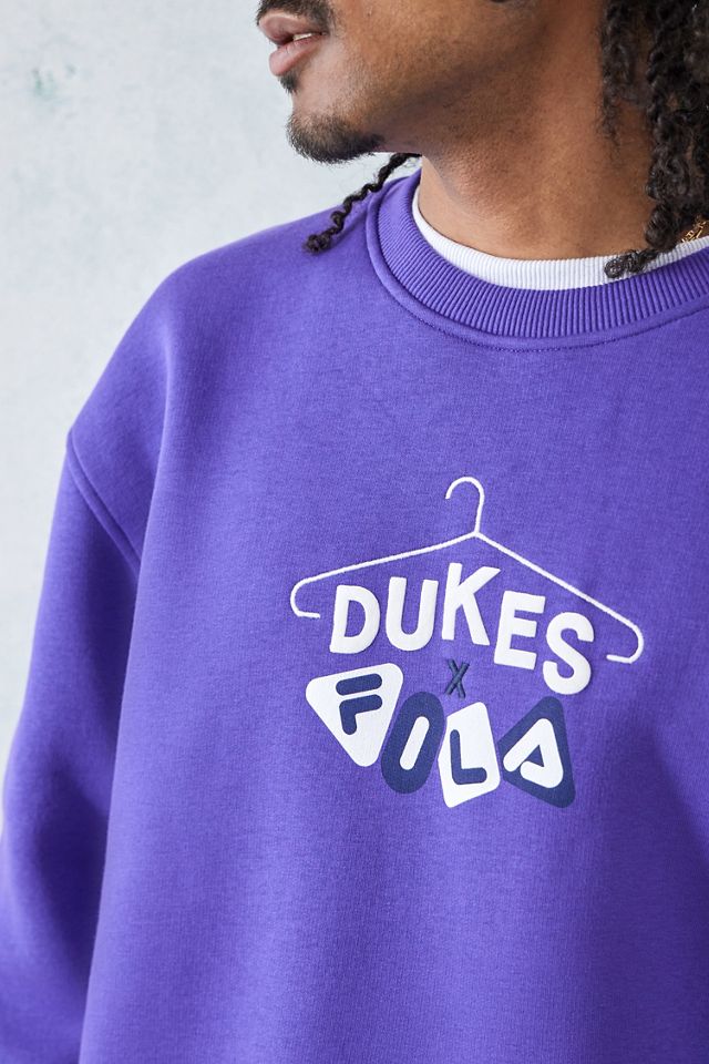 FILA x Dukes Cupboard UO Exclusive Sweat-shirt Mogley Violet #2