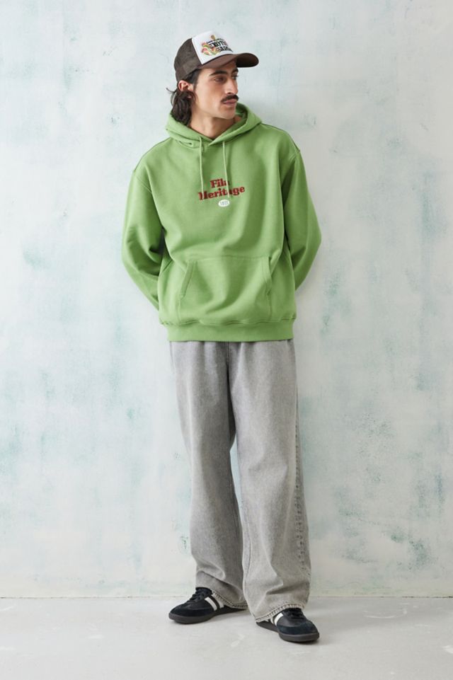 FILA UO Exclusive Green Heritage Hoodie