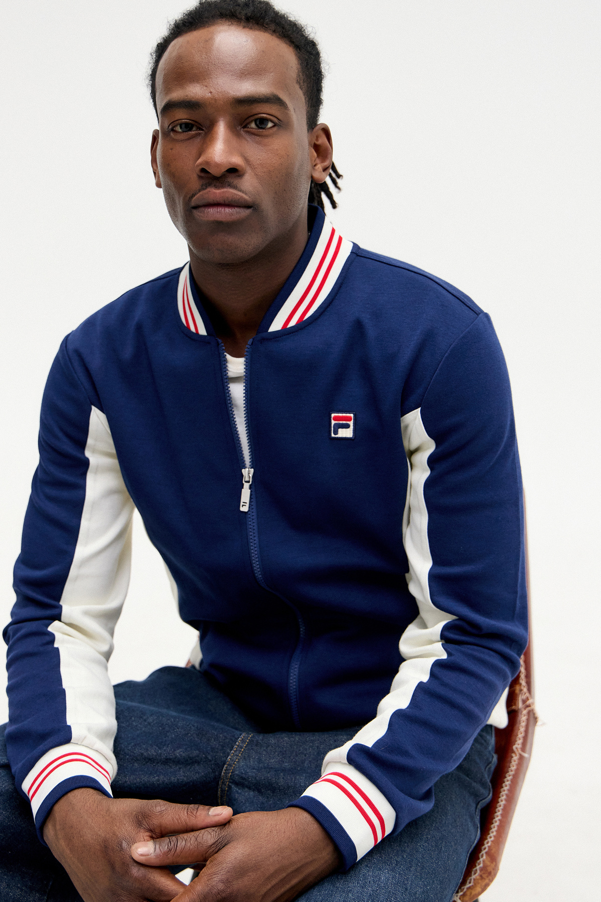 Fila UO Exclusive Navy Settanta Track Top