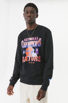 Mitchell & Ness Florida Gators National Champions Washed Black Crew ...