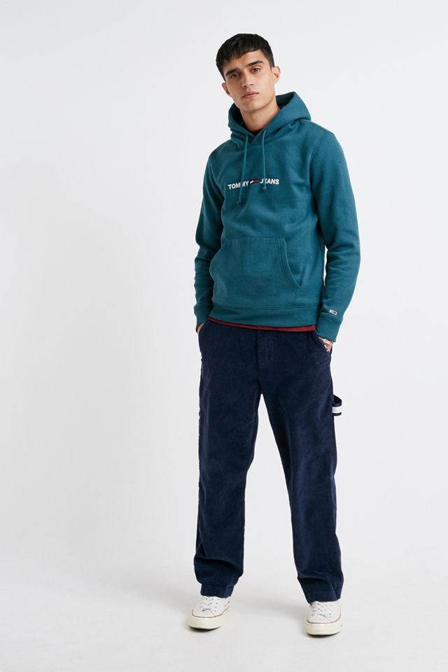 Tommy Jeans - Sweat à capuche petit logo vert #1