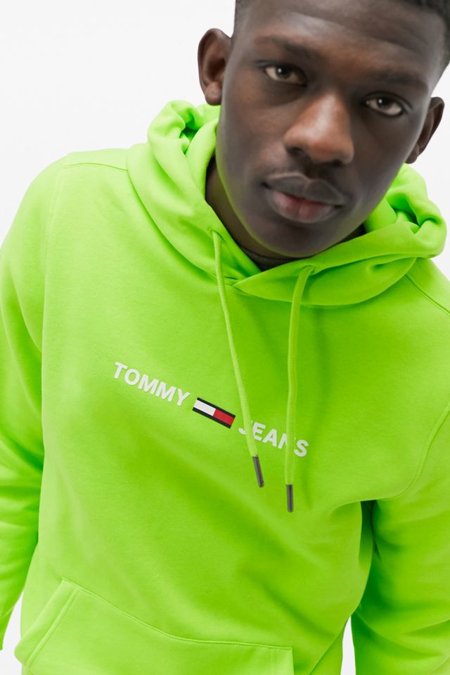 Tommy Jeans Pequeño Logo Green Gecko Hoodie #1