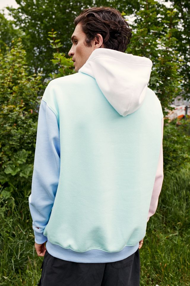 Tommy Hilfiger – Colour-Block-Hoodie in Aqua #2