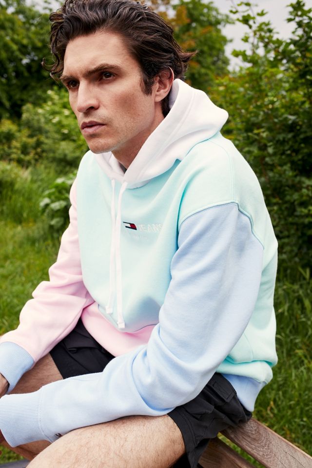 Tommy Hilfiger – Colour-Block-Hoodie in Aqua #3