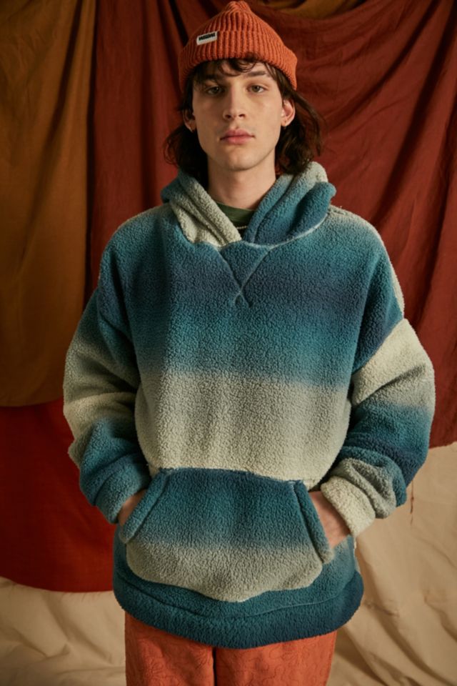 Turquoise sherpa pullover sale