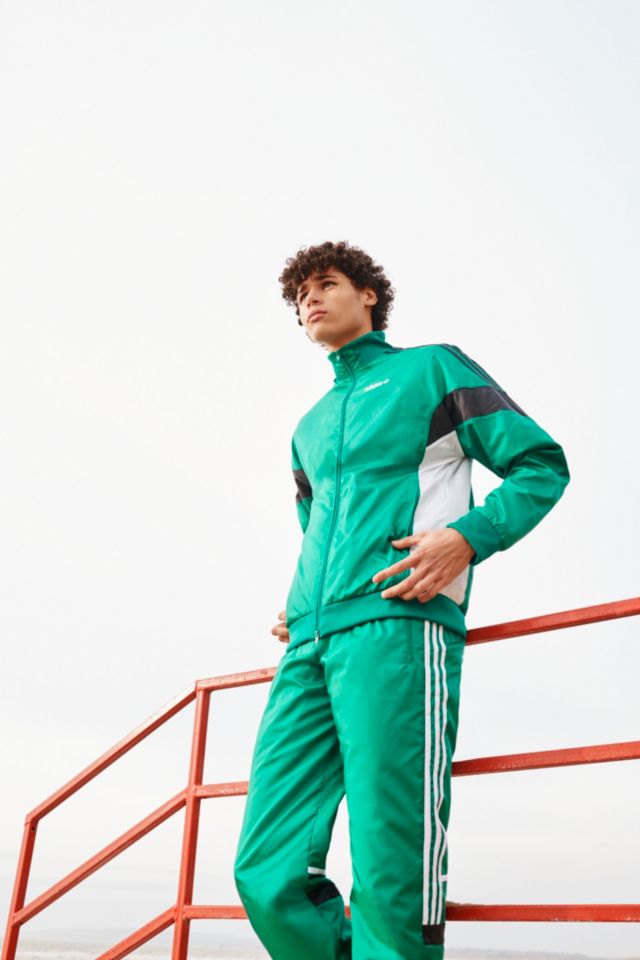 adidas Originals Challenger Sub Green Track Jacket | Urban Outfitters UK