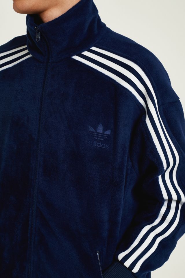 adidas Originals - Haut de survêtement BB en velours bleu marine #5