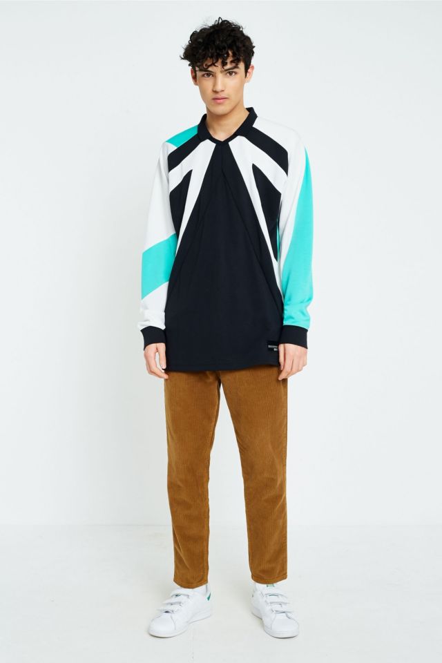 adidas EQT 18 Black and Green Long Sleeve Shirt