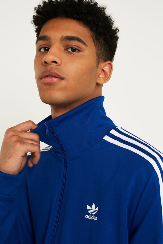 Royal blue adidas track jacket online