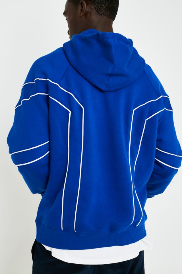 adidas EQT Blue Outline Hoodie Urban Outfitters UK