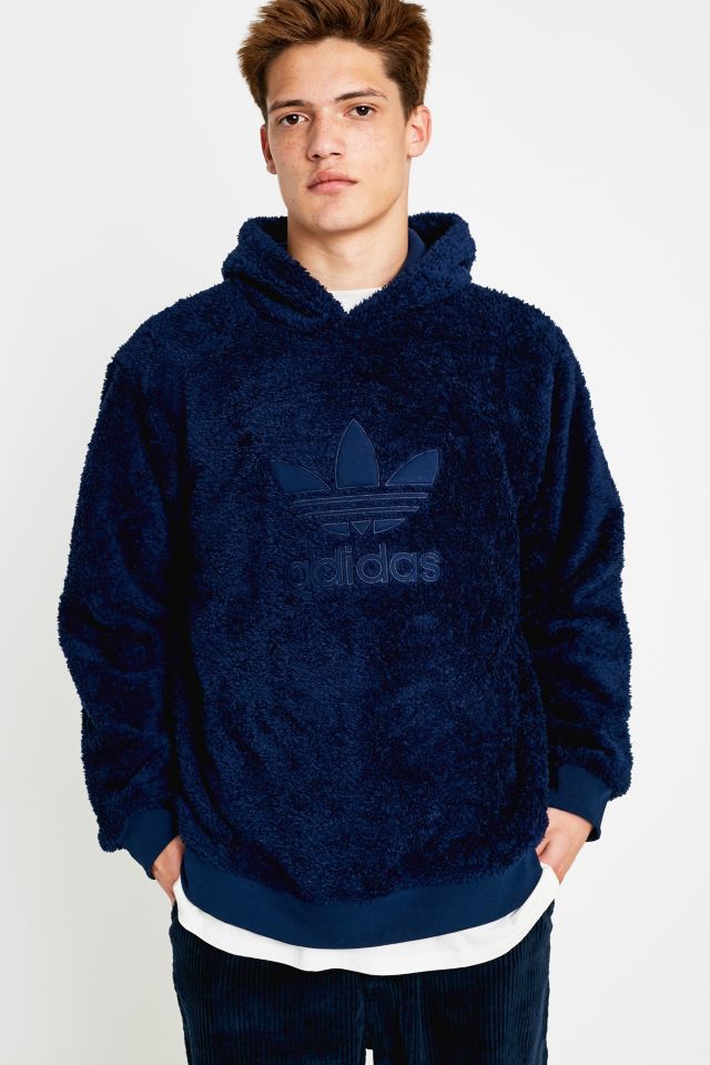 Adidas sherpa clearance hoodie